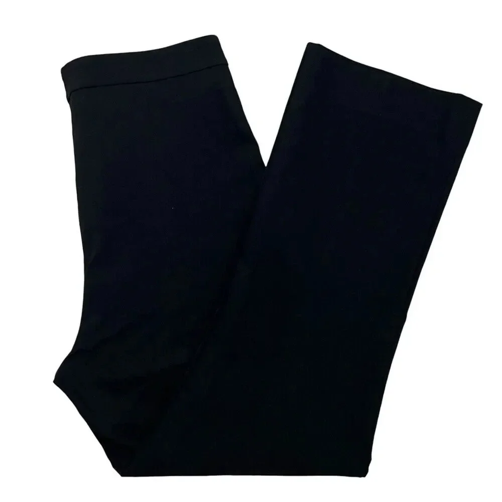 MM Lafleur Lakeside Powerstretch The Foster Pants Straight Leg Black Women’s 12